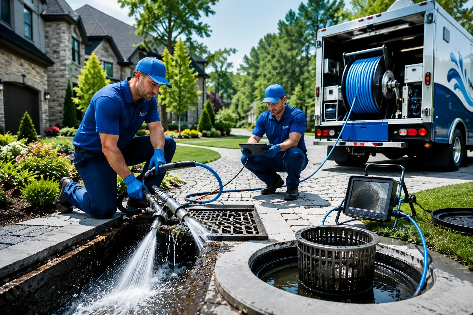 Local outdoor drain cleaning professionals in Lolita, TX