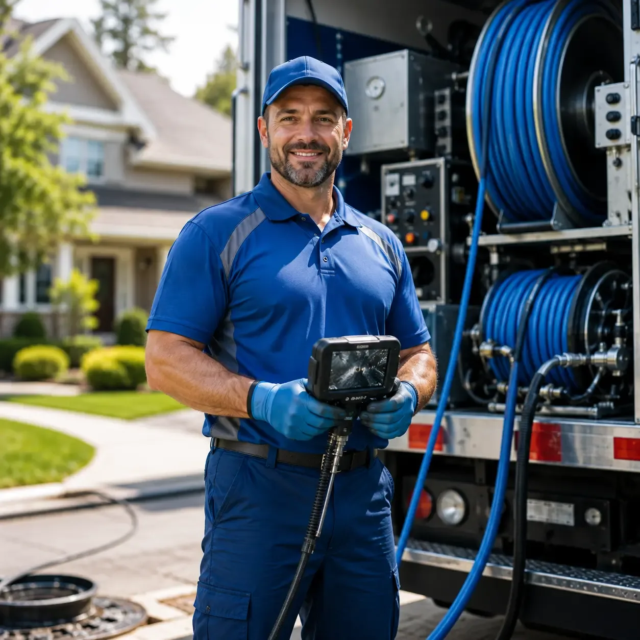 Local outdoor drain cleaning specialists in Lolita, TX